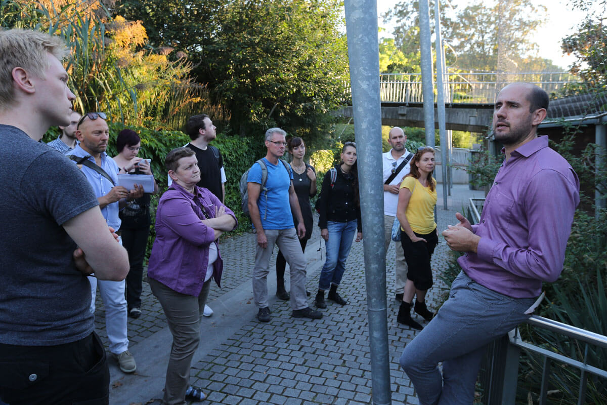 07.09.2016 // Bergzoo Halle / Direktor Dr. Dennis Müller Führung